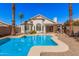 Stunning backyard pool and patio area at 1085 W Dava Dr, Tempe, AZ 85283