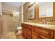 Bathroom with double vanity and mosaic tile at 1188 W Laredo Ave, Gilbert, AZ 85233