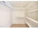 Spacious closet featuring multiple shelves for storage at 1207 W Sea Bass Ct, Gilbert, AZ 85233