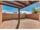 Patio area with pergola offering shade at 1777 S Balboa Dr, Gilbert, AZ 85295