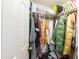 Well-organized closet with ample hanging space and shelving at 180 S Stardust Ln, Apache Junction, AZ 85120