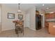 Breakfast nook with table and chairs, access to laundry at 20876 N Canyon Whisper Dr, Surprise, AZ 85387