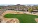 Aerial view of a golf course and residential neighborhood at 27379 N Makena Pl, Peoria, AZ 85383