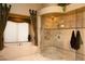 Spa-like bathroom with large shower and soaking tub at 28492 N 95Th Pl, Scottsdale, AZ 85262