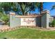 Community entrance with signage and landscaping at 2929 W Yorkshire Dr # 1118, Phoenix, AZ 85027