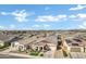 Aerial view of a well-maintained home in a modern neighborhood with desert landscaping and ample parking at 4342 E Sagebrush St, Gilbert, AZ 85296