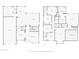 Detailed floor plan showcasing layout of rooms on both floors of the home at 476 E Atlantic Dr, Casa Grande, AZ 85122