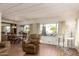 Dining area with table and chairs, hardwood floors at 5807 E Leonora St, Mesa, AZ 85215