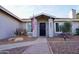 Charming single-story home with desert landscaping and a welcoming front entryway at 6845 E Beverly Ln, Scottsdale, AZ 85254