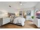 Serene bedroom with natural light, soft bedding, and elegant decor, creating a cozy retreat at 7705 E Doubletree Ranch Rd # 56, Scottsdale, AZ 85258