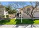 Exterior shot of a home with desert landscaping and a secure front entrance gate at 7705 E Doubletree Ranch Rd # 56, Scottsdale, AZ 85258