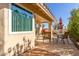 Spacious patio with seating area, perfect for outdoor dining and relaxation at 7928 E Pueblo Ave # 62, Mesa, AZ 85208