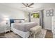 Spacious bedroom with a comfortable bed and plenty of natural light at 8620 E Starlight Way, Scottsdale, AZ 85250