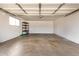 Spacious garage with shelving for storage at 8620 E Starlight Way, Scottsdale, AZ 85250