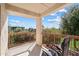 Spacious balcony with scenic views and comfortable seating at 9275 E Mission Ln # 207, Scottsdale, AZ 85258