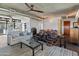 Open living area with comfortable seating and city views at 100 W Portland St # 401, Phoenix, AZ 85003