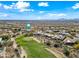 Property location shown from above, near golf course at 12129 N 114Th Way, Scottsdale, AZ 85259