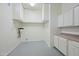 Unfinished basement area with built-in shelving at 12129 N 114Th Way, Scottsdale, AZ 85259