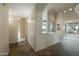 Elegant entryway with tile floors and views to other rooms at 12129 N 114Th Way, Scottsdale, AZ 85259
