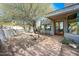 Inviting entryway with double doors and desert landscaping at 12129 N 114Th Way, Scottsdale, AZ 85259