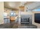 Kitchen with island and stainless steel appliances at 12129 N 114Th Way, Scottsdale, AZ 85259