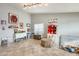 Gathering room with eclectic decor, including vintage furniture at 12858 W Wilshire Dr, Avondale, AZ 85392