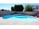 Relaxing kidney-shaped pool with water feature at 19520 N 65Th Ave, Glendale, AZ 85308