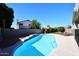 Refreshing pool with a landscaped backyard at 19520 N 65Th Ave, Glendale, AZ 85308