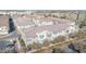 Aerial view of townhome community with landscaping at 1959 E Hampton Ln # 102, Gilbert, AZ 85295