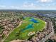 Breathtaking aerial view of the golf course and homes in Apache Wells at 2306 N Floyd Dr, Mesa, AZ 85215