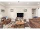 Inviting living room features neutral walls, cozy seating and an area rug at 2306 N Floyd Dr, Mesa, AZ 85215