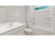 Bathroom featuring a tub-shower combination, vanity, and toilet at 3218 N Lafayette Dr, Florence, AZ 85132