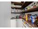 Well-organized pantry with ample shelving for food storage at 5430 E Calle Redonda --, Phoenix, AZ 85018