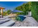 Inviting pool area with lounge chairs and umbrella at 5430 E Calle Redonda --, Phoenix, AZ 85018