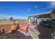 Spacious patio overlooks a golf course at 650 N Hawes Rd # 2713, Mesa, AZ 85207