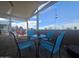Relaxing patio with table and chairs, perfect for outdoor dining at 650 N Hawes Rd # 2713, Mesa, AZ 85207