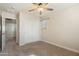 Bright bedroom with double door closet and carpet at 1278 E Geona Ct, San Tan Valley, AZ 85140