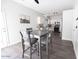 Kitchen dining area with a grey table and four chairs at 1425 S Lindsay Rd # 20, Mesa, AZ 85204