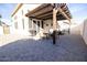 Relaxing patio featuring a pergola and comfortable seating at 1425 S Lindsay Rd # 20, Mesa, AZ 85204