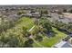 Overhead view of community green space with landscaping and walking trails at 14369 W Wethersfield Rd, Surprise, AZ 85379