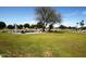 Expansive green space with pond, fountain and mature trees at 15145 W Elko Dr, Surprise, AZ 85374