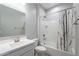 Clean bathroom with a tub shower combination at 1631 E Paul Dr, Casa Grande, AZ 85122