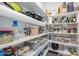 Well-organized pantry with ample shelving at 1631 E Paul Dr, Casa Grande, AZ 85122