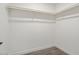 Large walk-in closet with double hanging rods at 17831 N 130Th Ave, Sun City West, AZ 85375