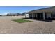 Artificial turf and gravel backyard at 18242 W Colter St, Litchfield Park, AZ 85340