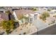 Aerial view of a house with a large backyard and pool at 19042 W Clinton St, Surprise, AZ 85388