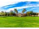 Expansive green space with landscaped entrance at 20620 W Walton Dr, Buckeye, AZ 85396