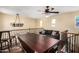 Upstairs game room featuring a pool table and upstairs seating area at 20620 W Walton Dr, Buckeye, AZ 85396