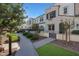 Landscaped walkway leading to community home entrance at 2477 W Market Pl # 55, Chandler, AZ 85248