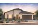 One-story home with desert landscaping and a two-car garage at 2868 N Manassas Dr, Florence, AZ 85132